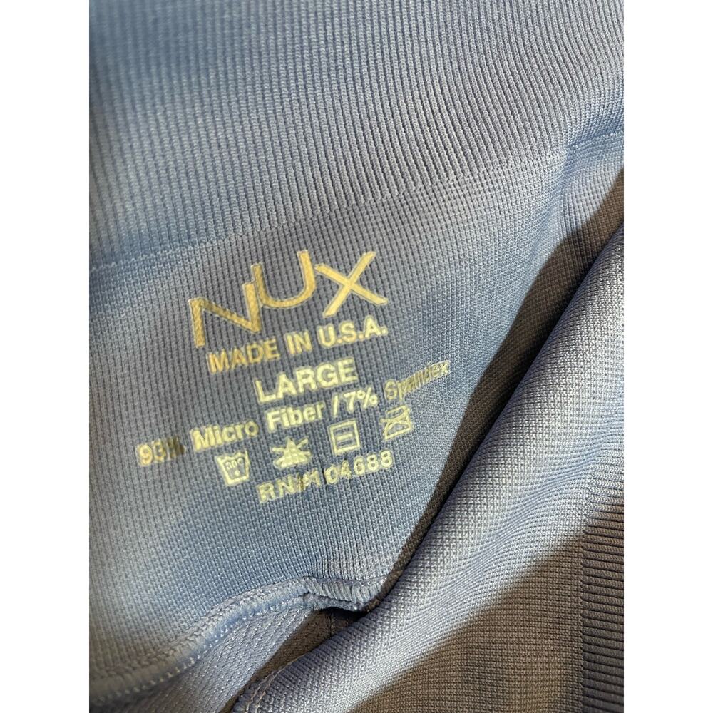Nux Rib Texture Patterned Moderate Compression Leggings - Large - Picture 4 of 5